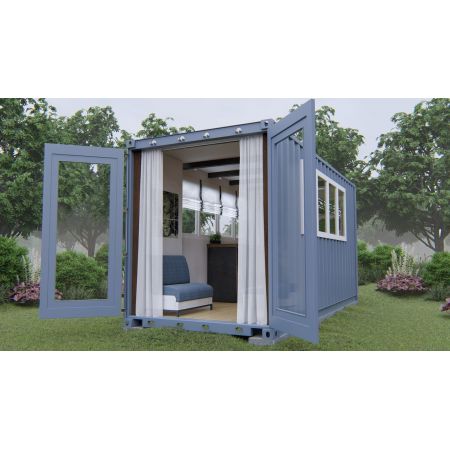 abri de jardin container 20 pieds